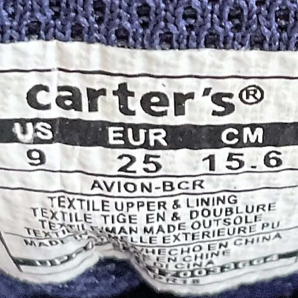 CARTERS AVION SNEAKERS UNISEX